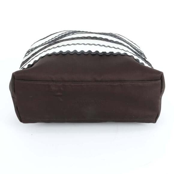 Miu Miu Miu Archive Tote Bag Shoulder Handbag Stripe Women's - Picture 5 of 11